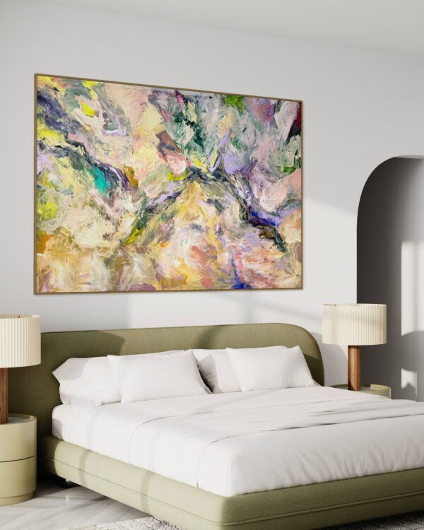 Abstract painting 110×160 - Image 2