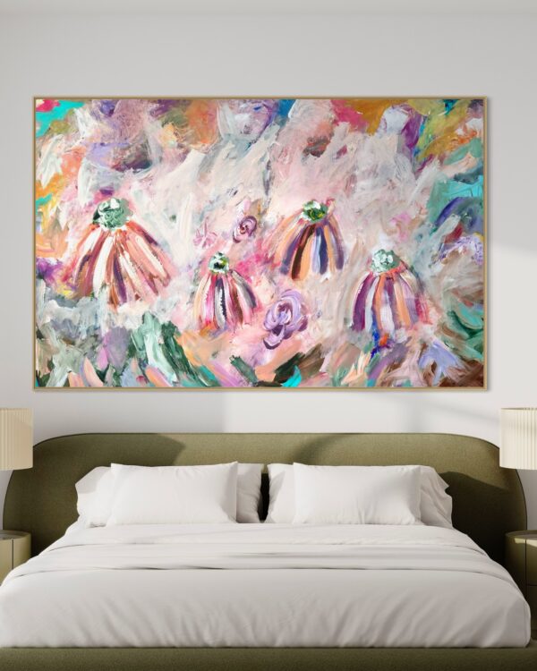 Abstract painting 90×140 cm #18