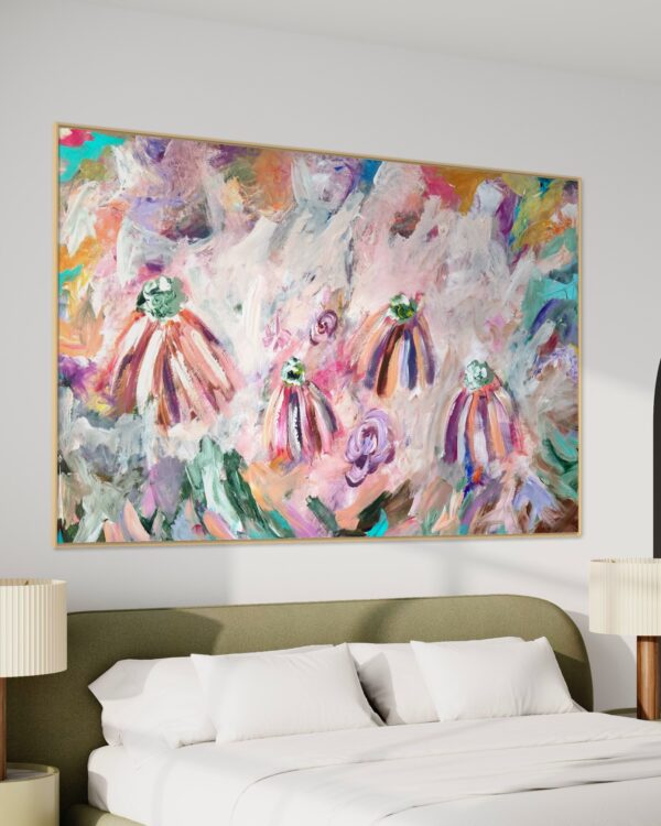 Abstract painting 90×140 cm #18 - Image 2