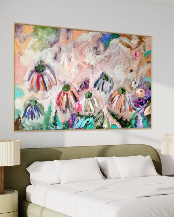 Abstract painting 90×140 cm #10 - Image 2