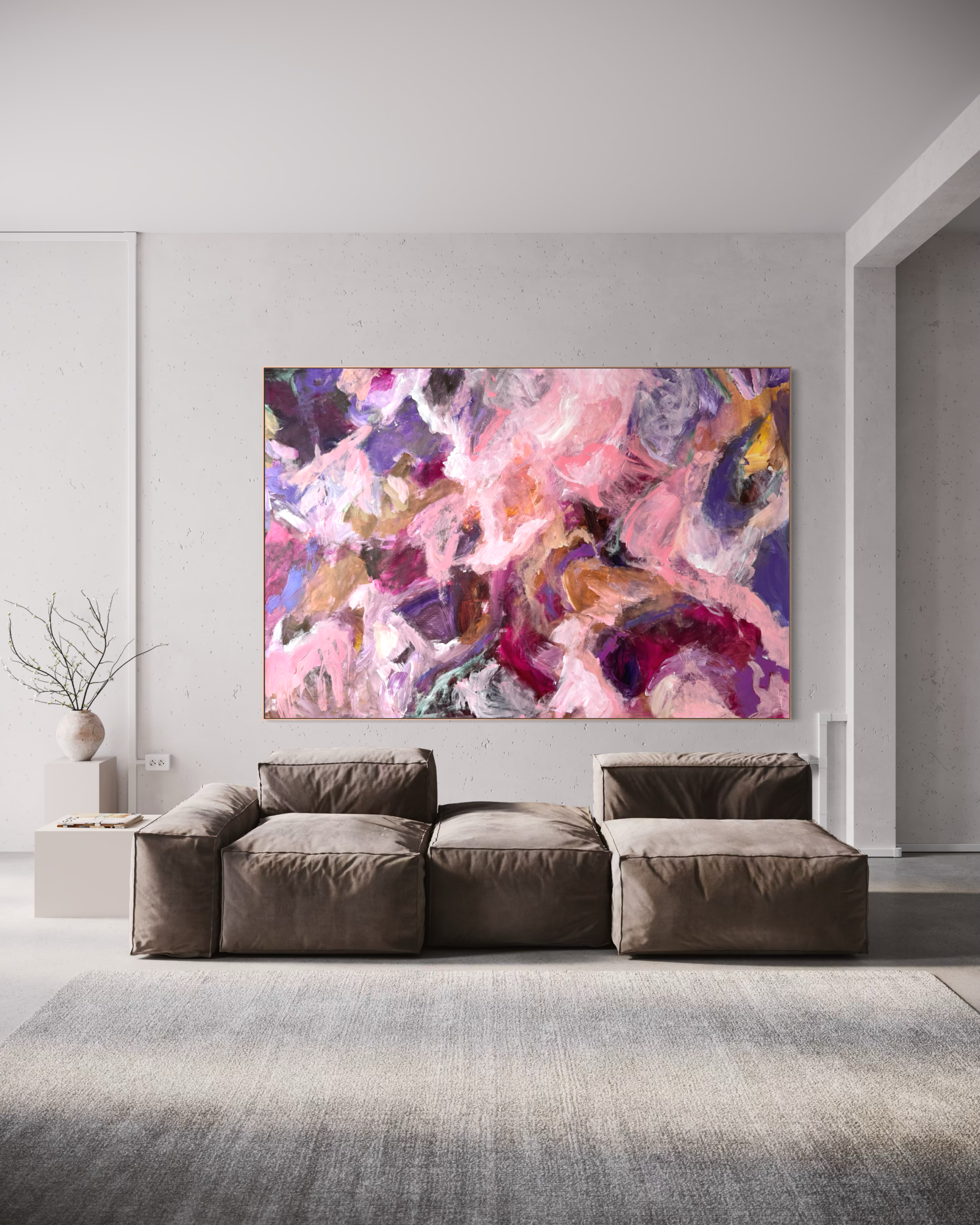 Abstract painting 156×105 cm #1 - Image 5