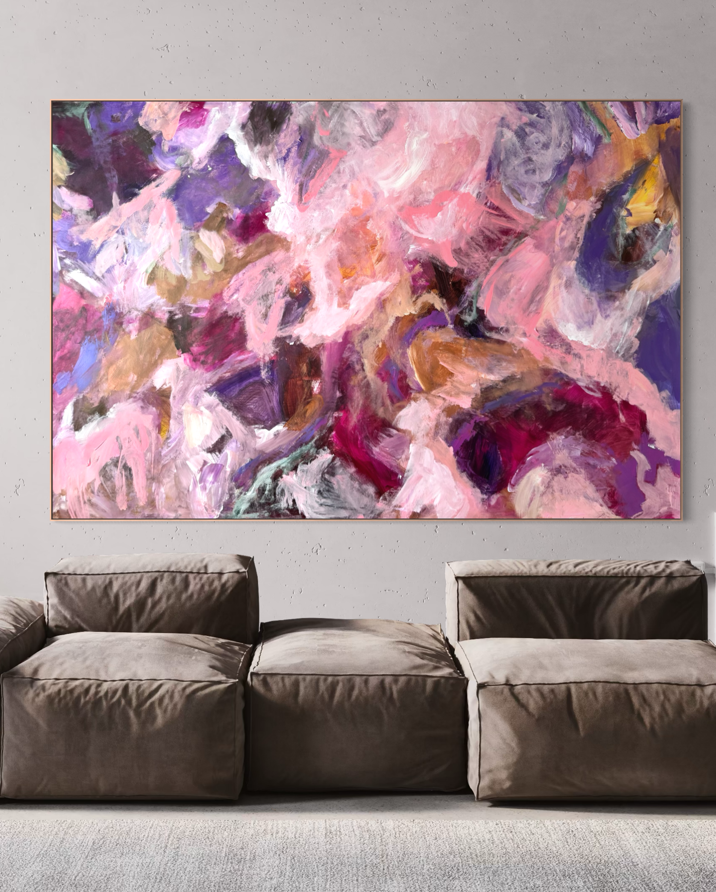 Abstract painting 156×105 cm #1 - Image 6