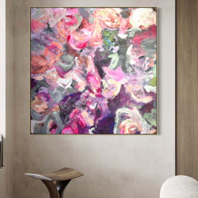 Abstract painting 90×90 #5