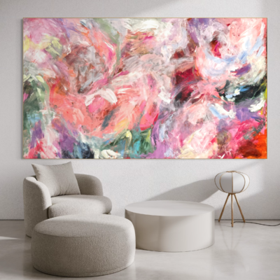 Abstract painting 166×99 cm